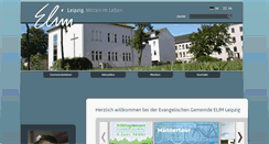 Desktop Screenshot of elim-leipzig.de